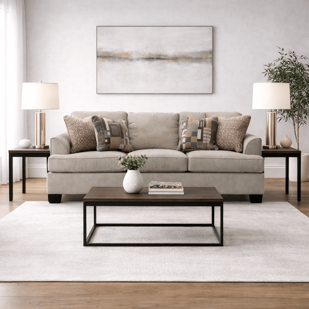 Manuel Beige Sofa W237 Sofas & Loveseats| Roots Furniture