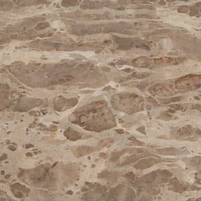 MARBLE, 48" COFFEE TABLE, BROWN KD - Al Rugaib Furniture