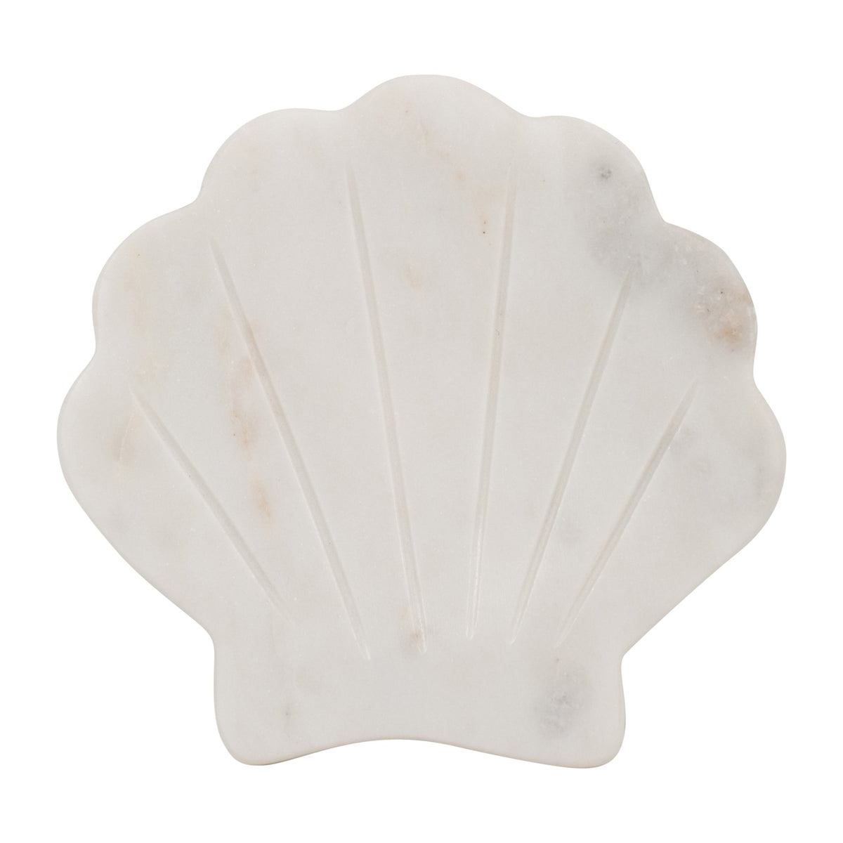 MARBLE, 5" SHELL TRINKET DISH, WHITE Table Decors| Sagebrook Home