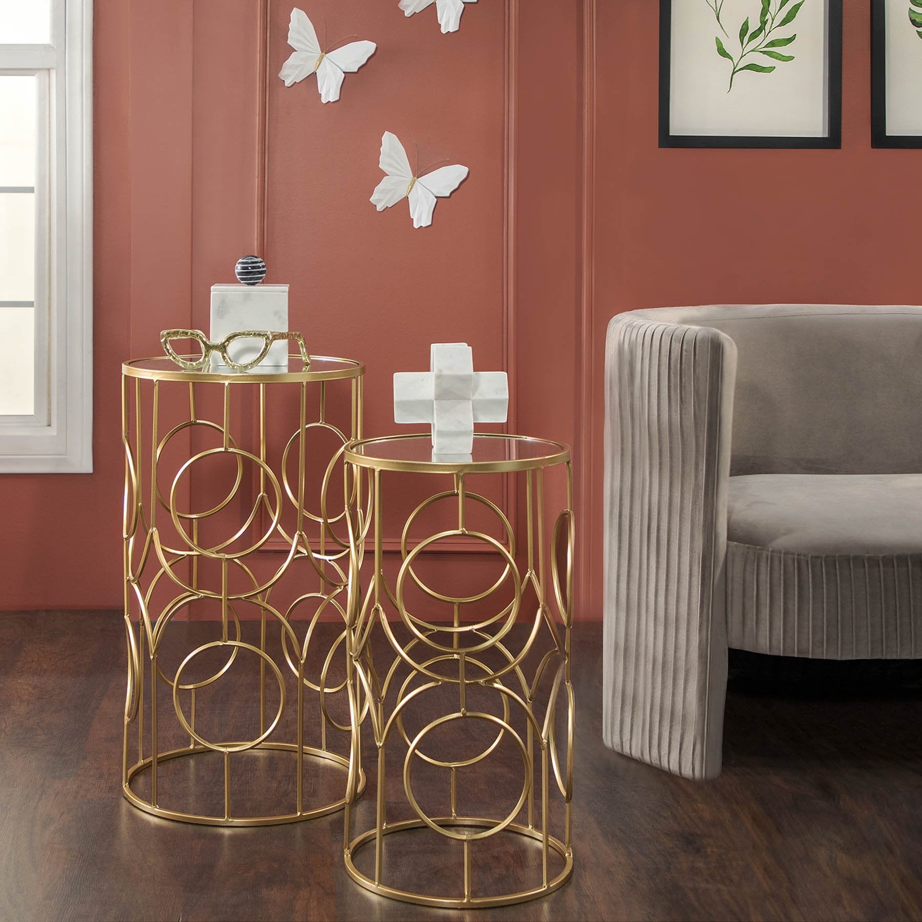 MARBLE 7" JACK DECO, WHITE Table Decors| Sagebrook Home