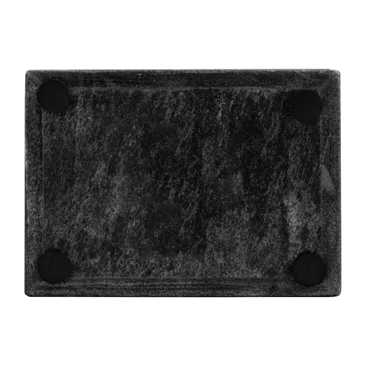 Marble, 7X5 Rectangular Box - Knob, Black Box| Sagebrook Home