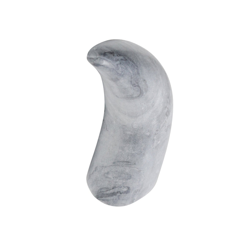 MARBLE 8"H ANTLER DECO, GRAY - Al Rugaib Furniture