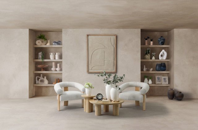 Marble, 9"H Horseshoe Tabletop Deco, White Vases and Jars| Sagebrook Home