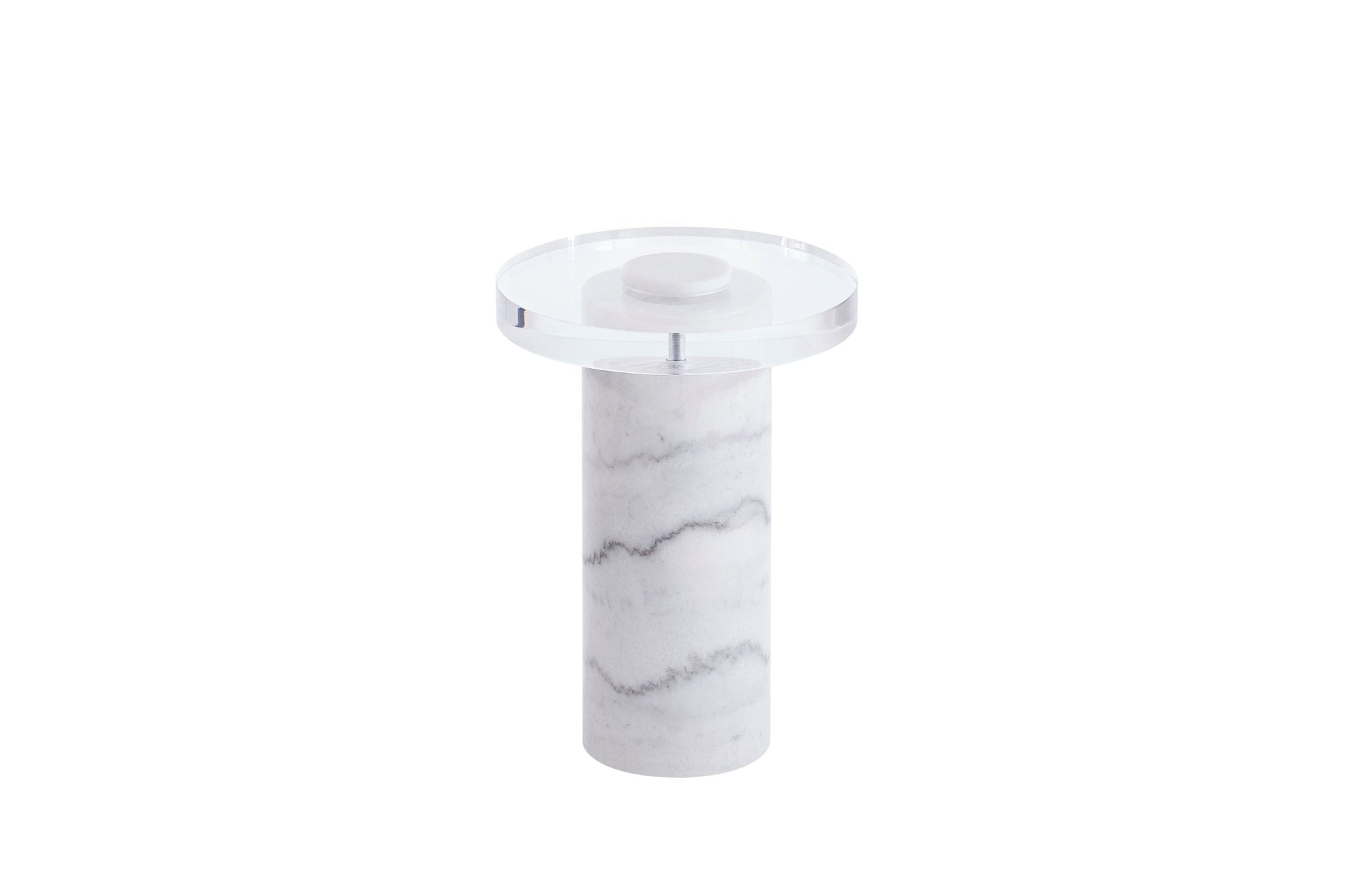 Marble end table wiht the acrylic top Accent & End Tables| Roots Furniture