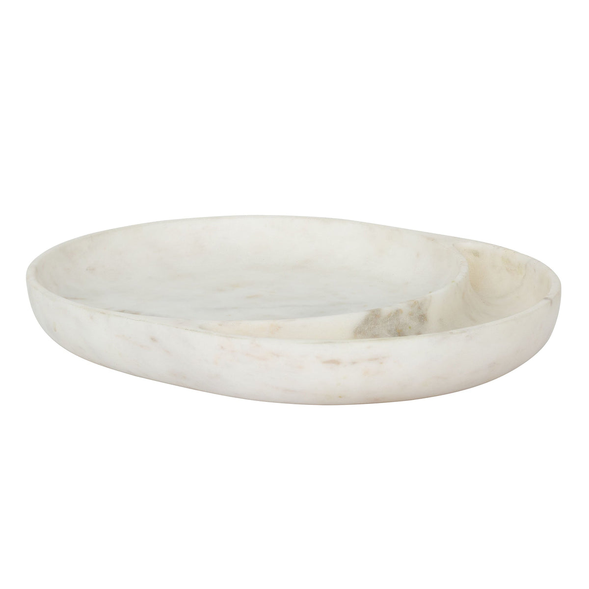 Marble Oval Tray Big Tray| Roots Furniture
