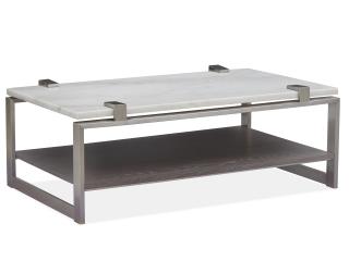 Marble Rectangular Cocktail Table KD - Al Rugaib Furniture