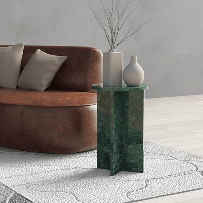 Marceline MARBLE SIDE TABLE - Al Rugaib Furniture