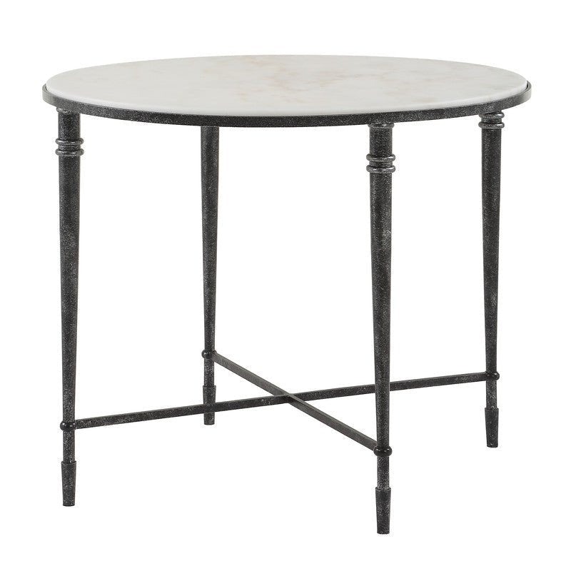 Marcellia Black Oval End Table Accent & End Tables| AlRugaib Furniture