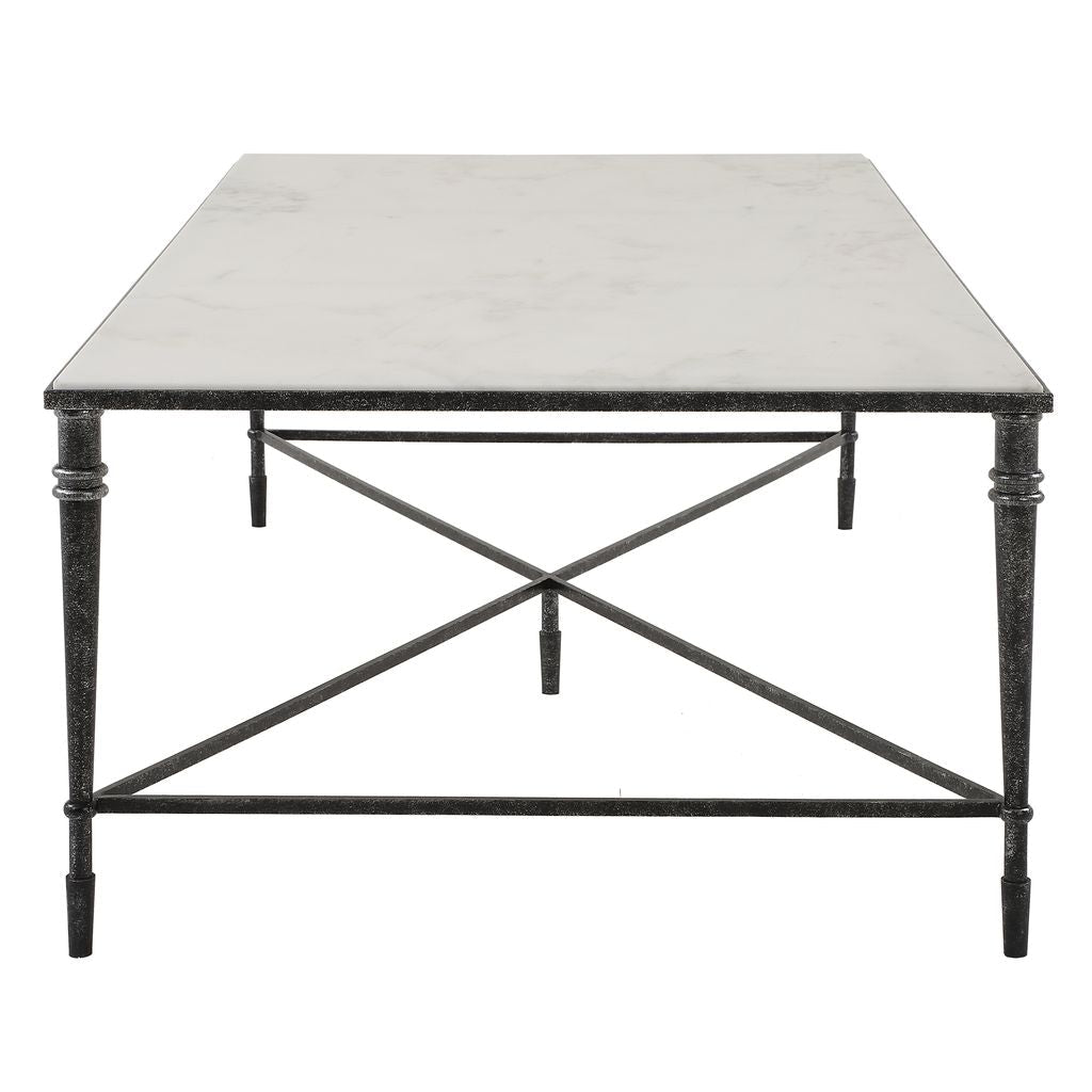 Marcellia Black Rectangular Coffee Table Coffee Tables| AlRugaib Furniture