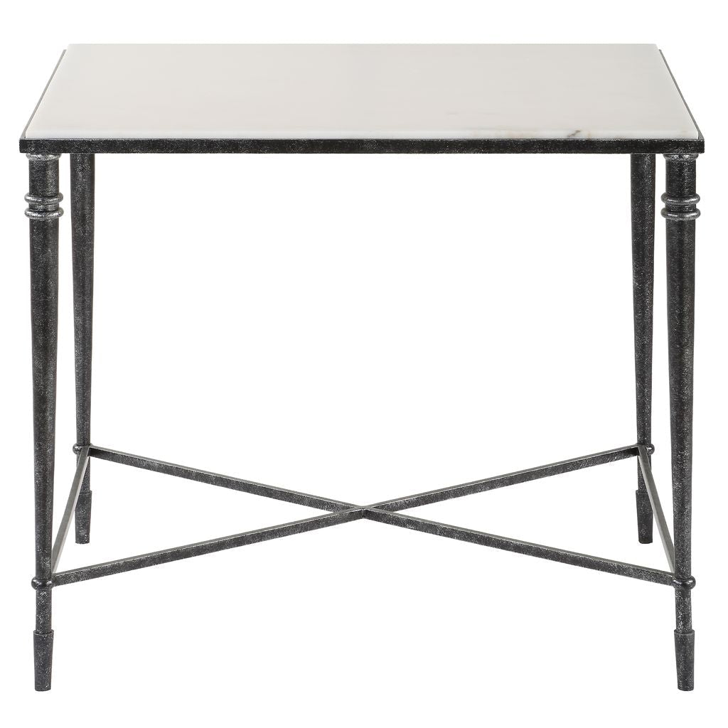 Marcellia Black Rectangular End Table Accent & End Tables| AlRugaib Furniture