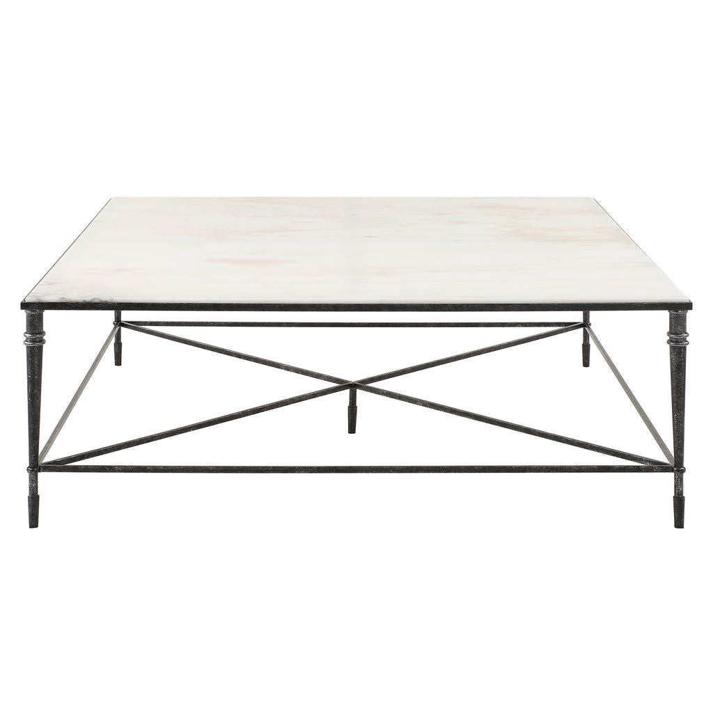 Marcellia Black Square Coffee Table Coffee Tables| AlRugaib Furniture
