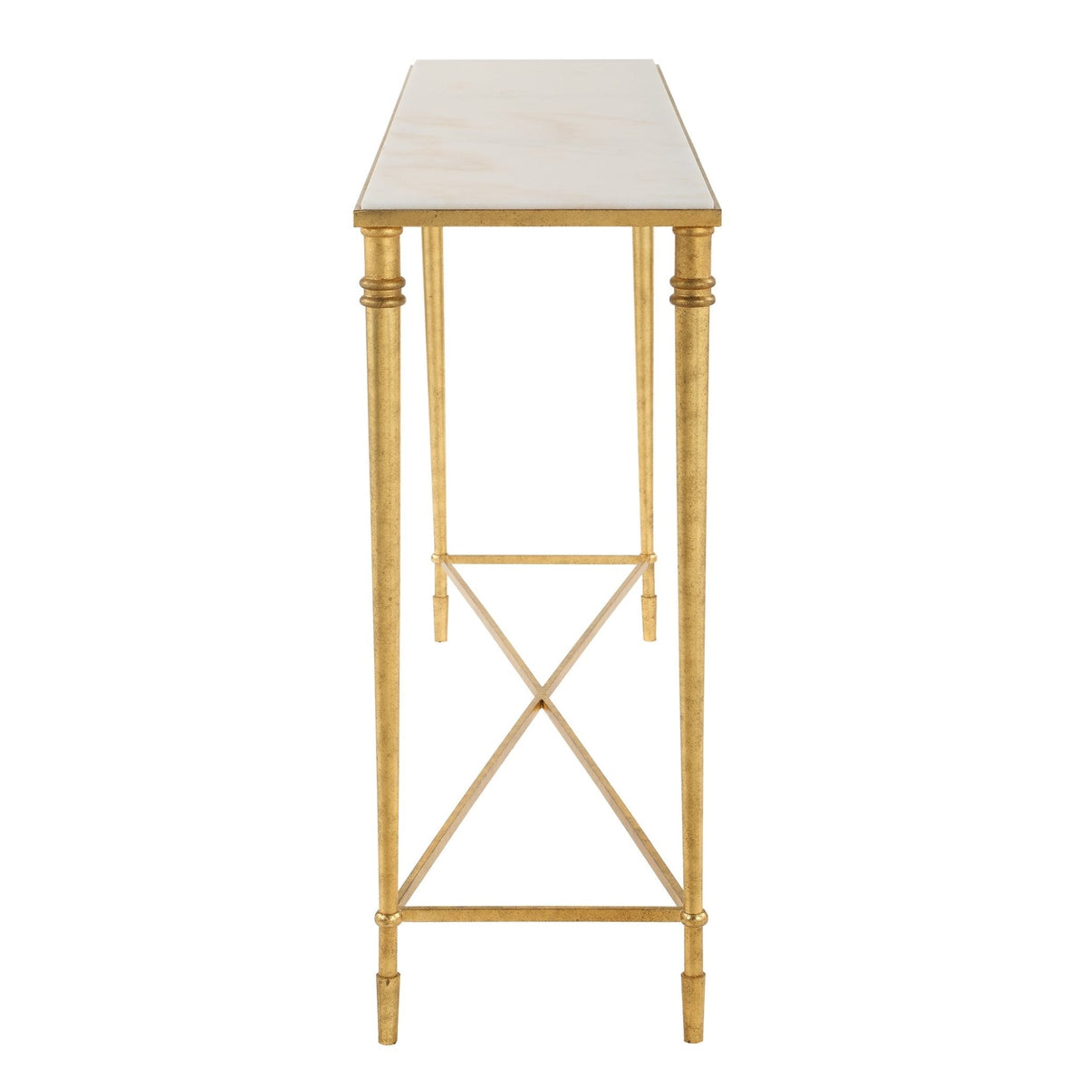 Marcellia Gold Console Table Consoles & Sideboards| AlRugaib Furniture