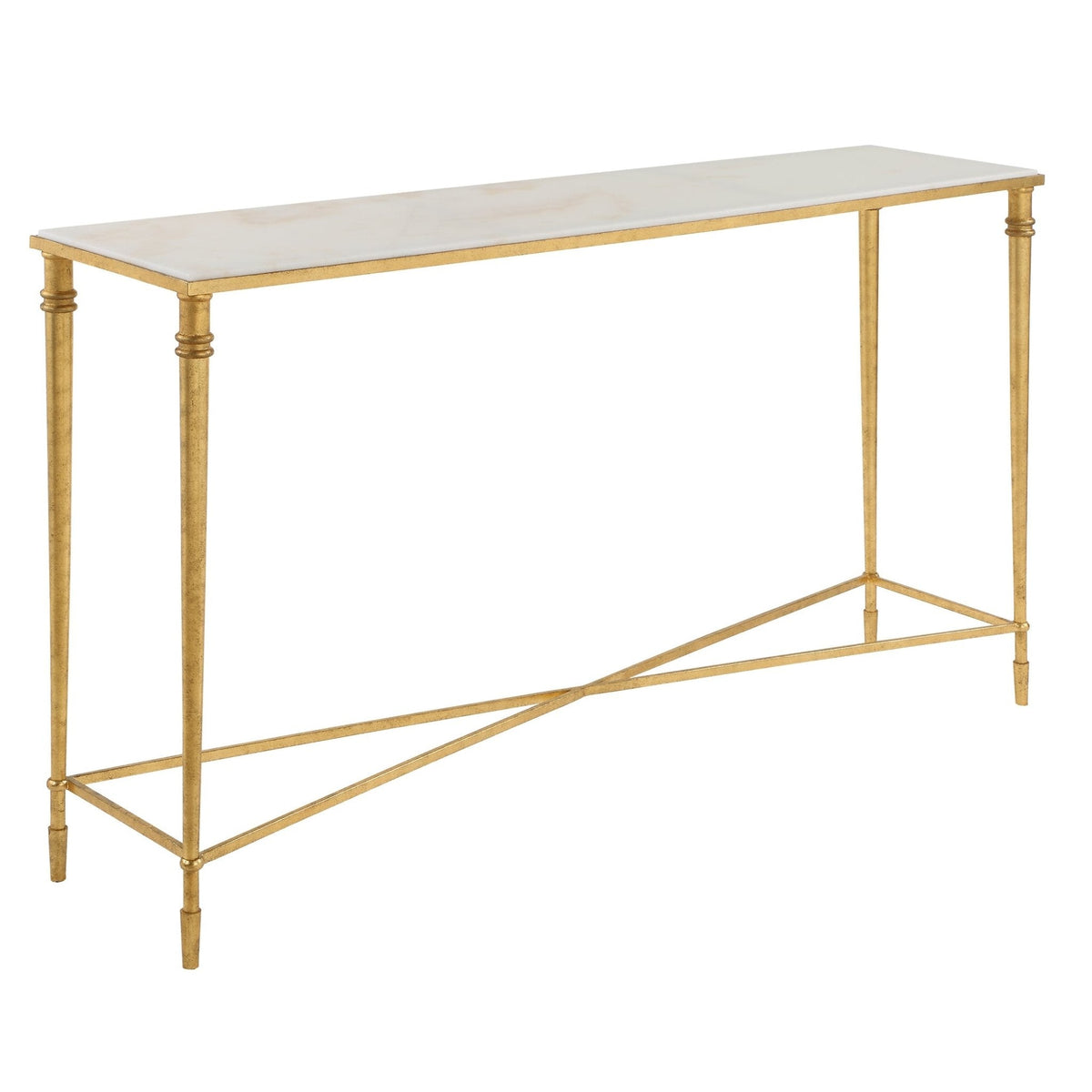 Marcellia Gold Console Table Consoles & Sideboards| AlRugaib Furniture
