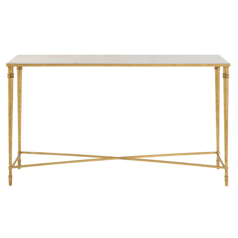 Marcellia Gold Console Table Consoles & Sideboards| AlRugaib Furniture