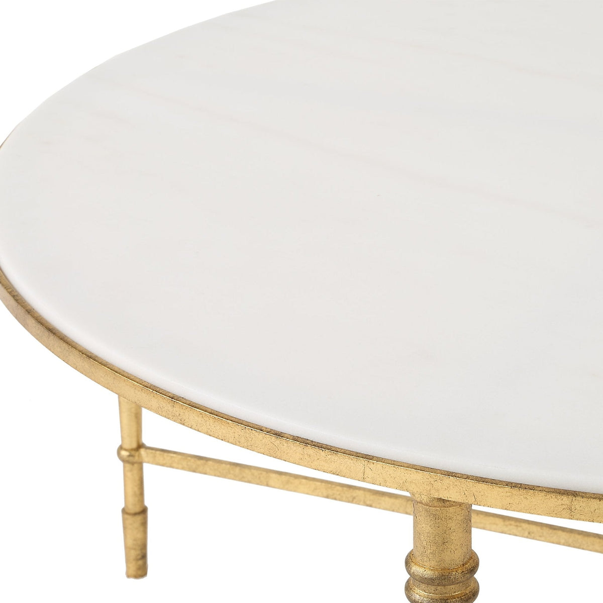 Marcellia Gold Round Coffee Table Coffee Tables| AlRugaib Furniture