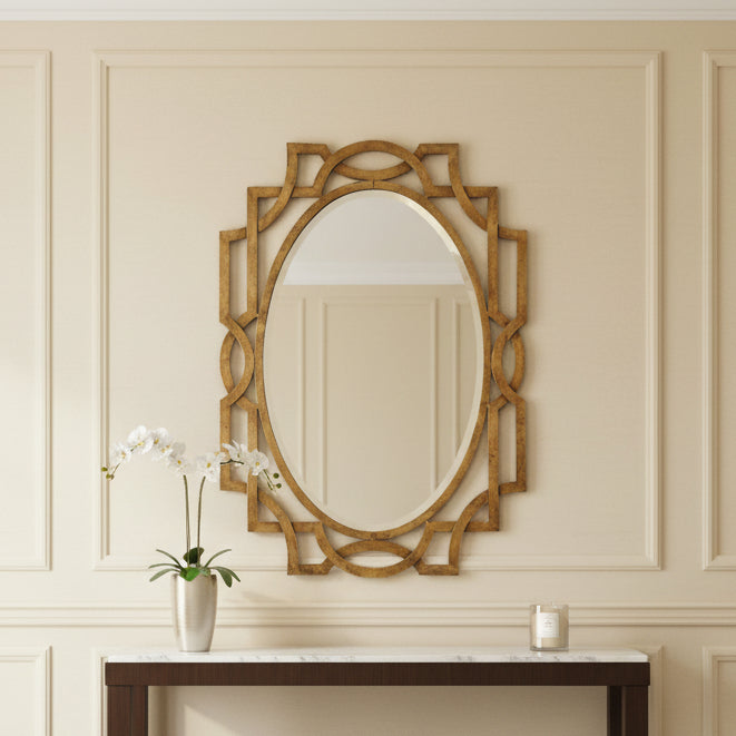Margutta Oval Mirror Mirrors| Uttermost