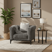 María Charcoal Chair W98