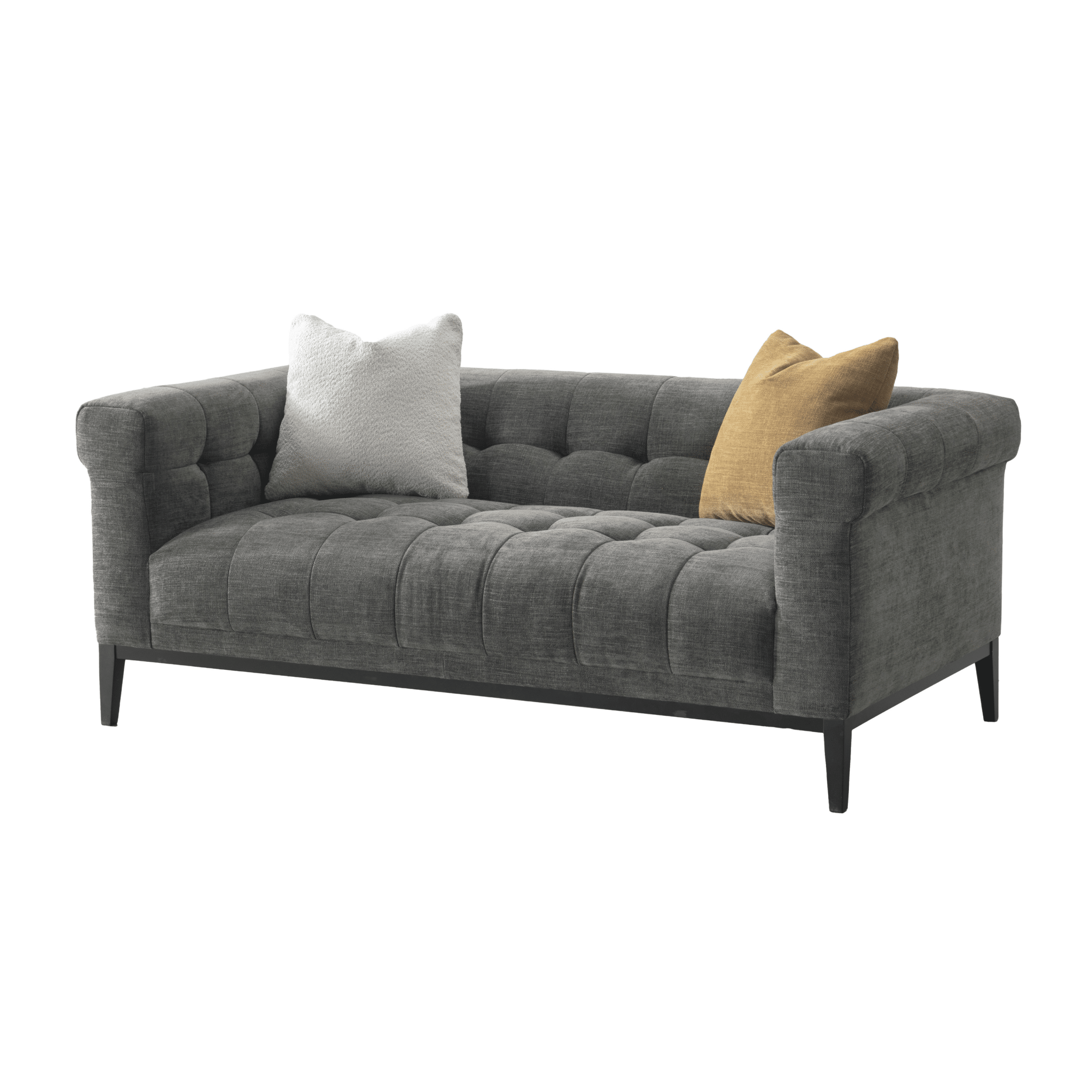 María Charcoal Loveseat W178 Sofas & Loveseats| Roots Furniture