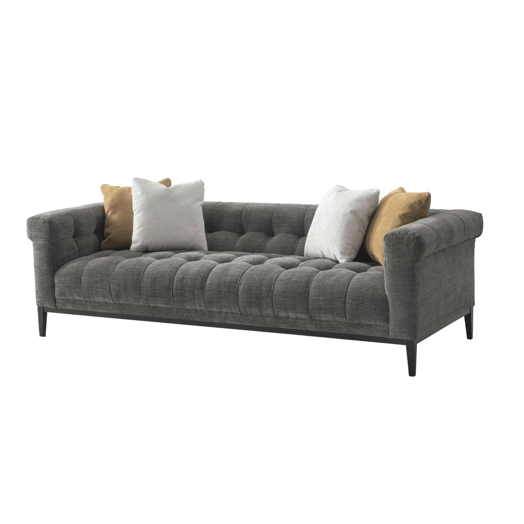 María Charcoal Sofa Set Living Room Sets| Roots Furniture