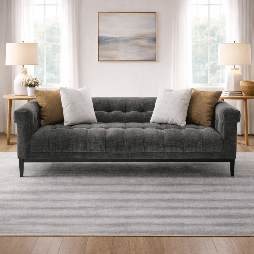 María Charcoal Sofa W238 Sofas & Loveseats| Roots Furniture