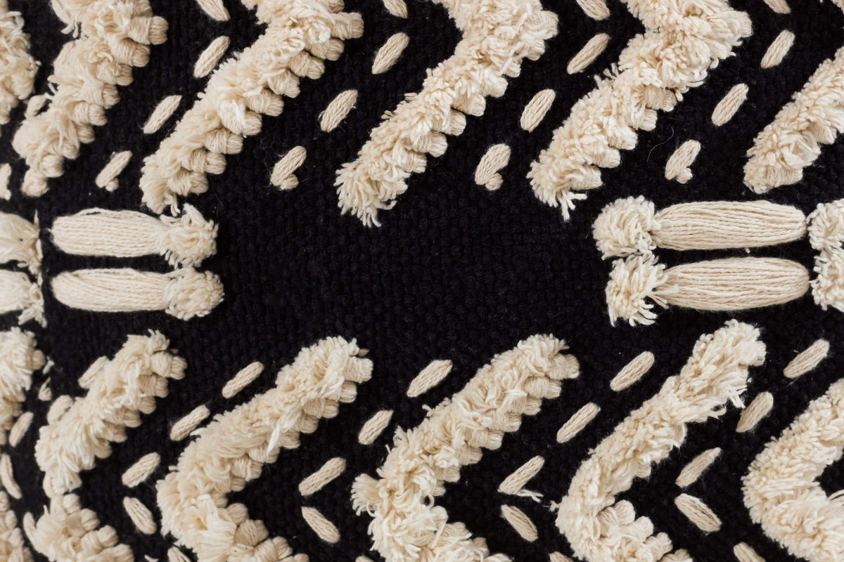 Mariel Cotton Pouf Poufs| TOV