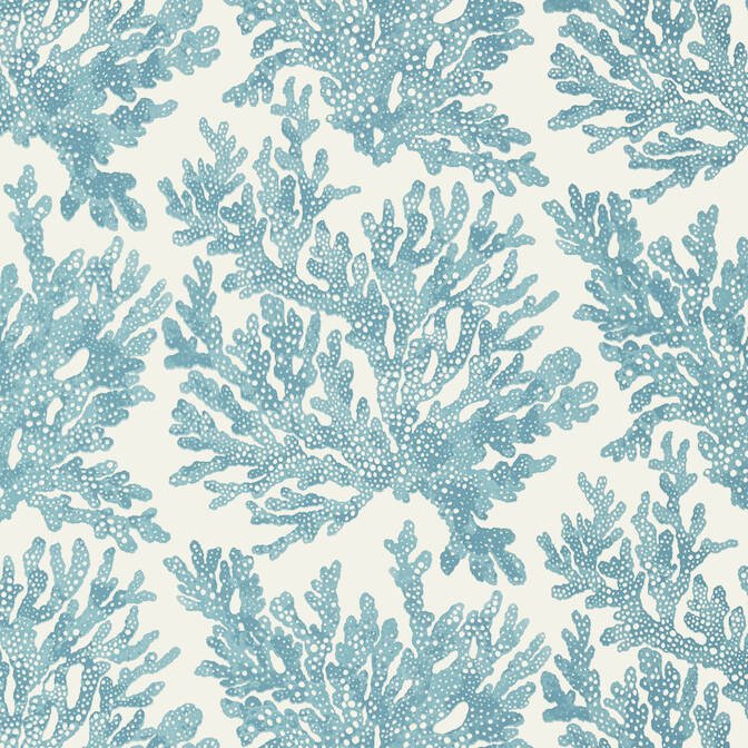 MARINE CORAL,Wallpaper Wallpaper| Thibaut Design