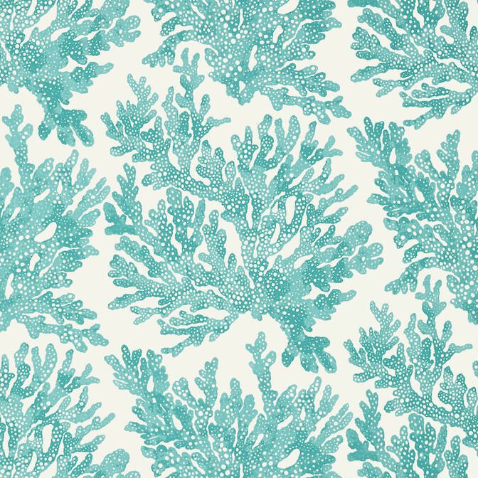 MARINE CORAL,Wallpaper Wallpaper| Thibaut Design
