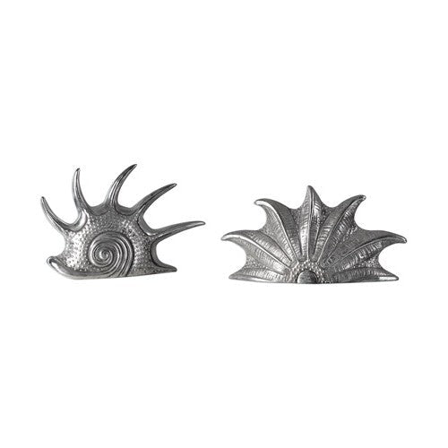Marine Mollusc Sculptures, S/2 Table Decors| Uttermost