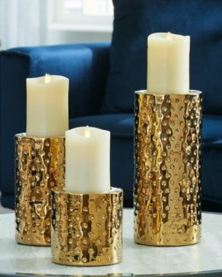 Marisa Candle Holder (Set of 3) Candle Holders| Ashley Homestore