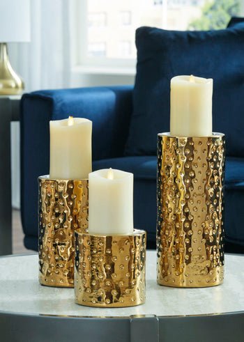 Marisa Candle Holder (Set of 3) Candle Holders| Ashley Homestore