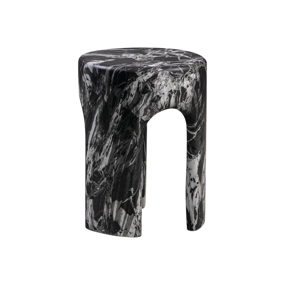 Marisol Concrete Side Table End Tables| TOV