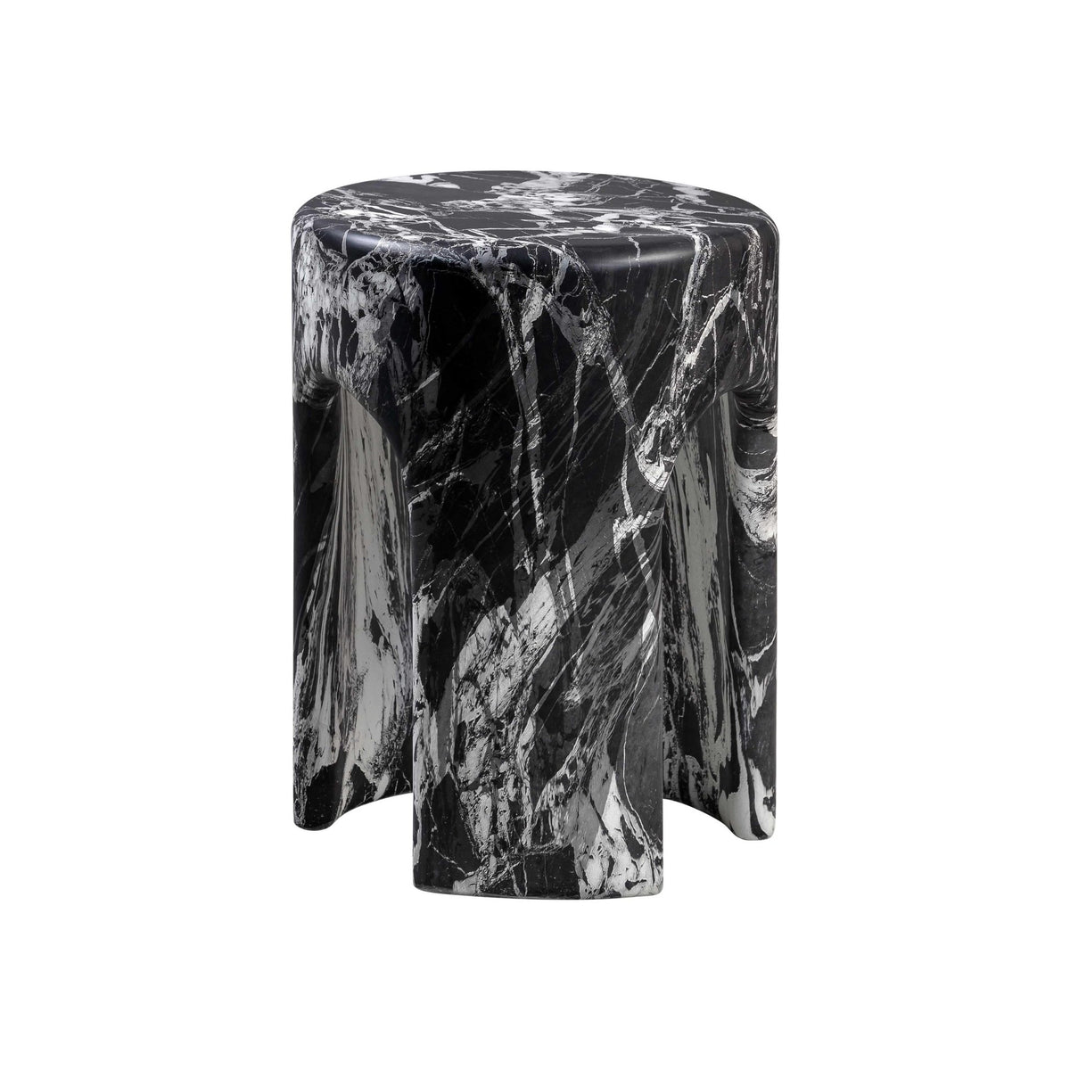 Marisol Concrete Side Table End Tables| TOV