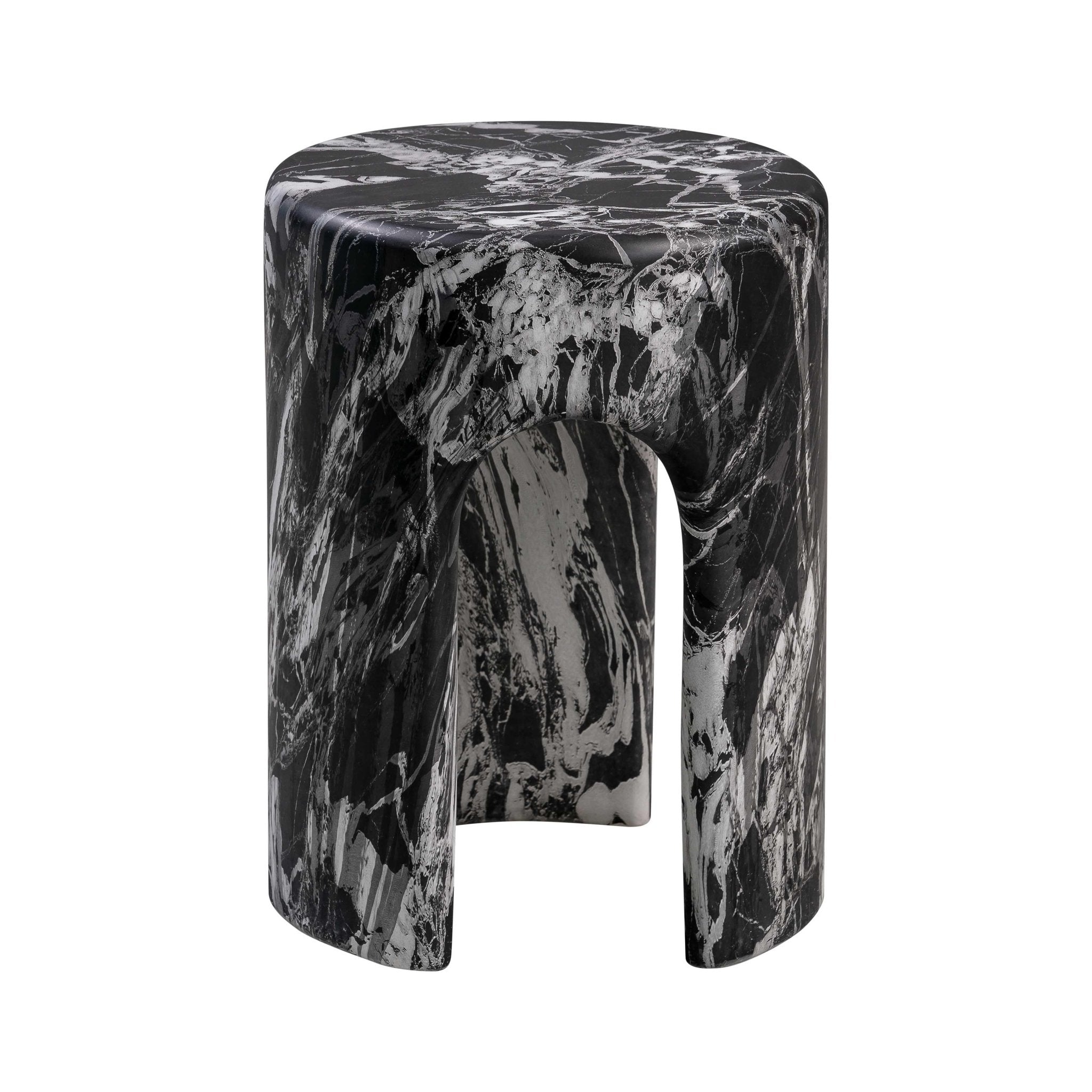 Marisol Concrete Side Table End Tables| TOV