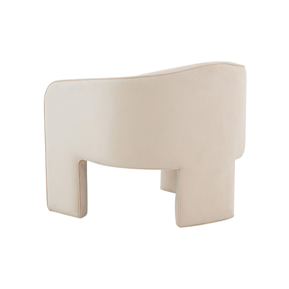 Marla Peche Velvet Accent Chair Chairs| TOV