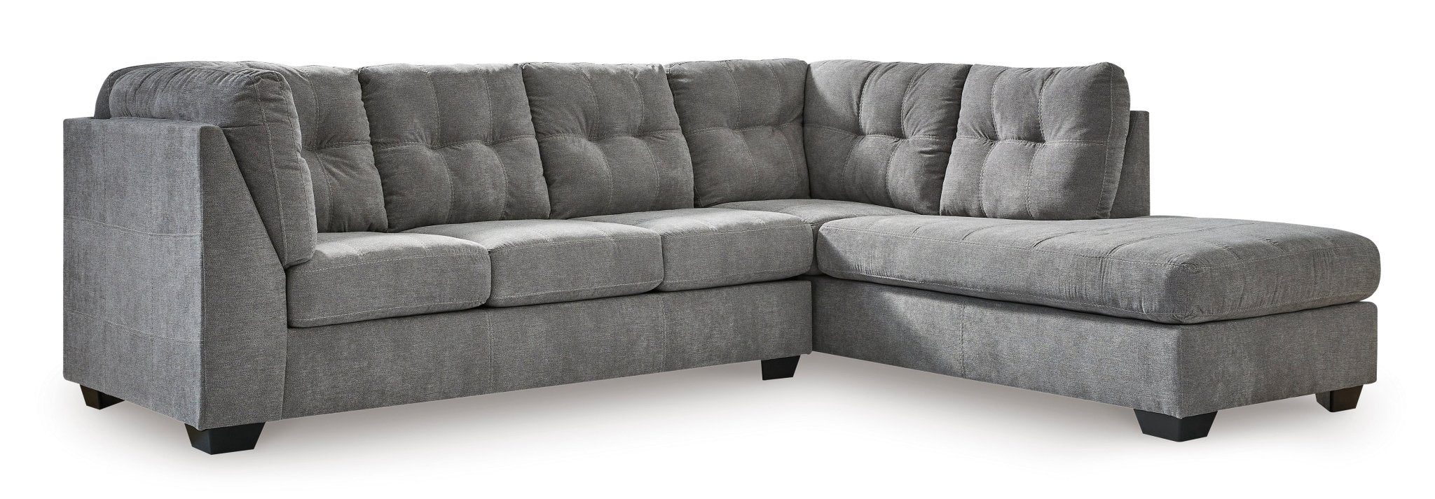 Marleton Gray Raf Sectional Sectionals| Ashley Homestore