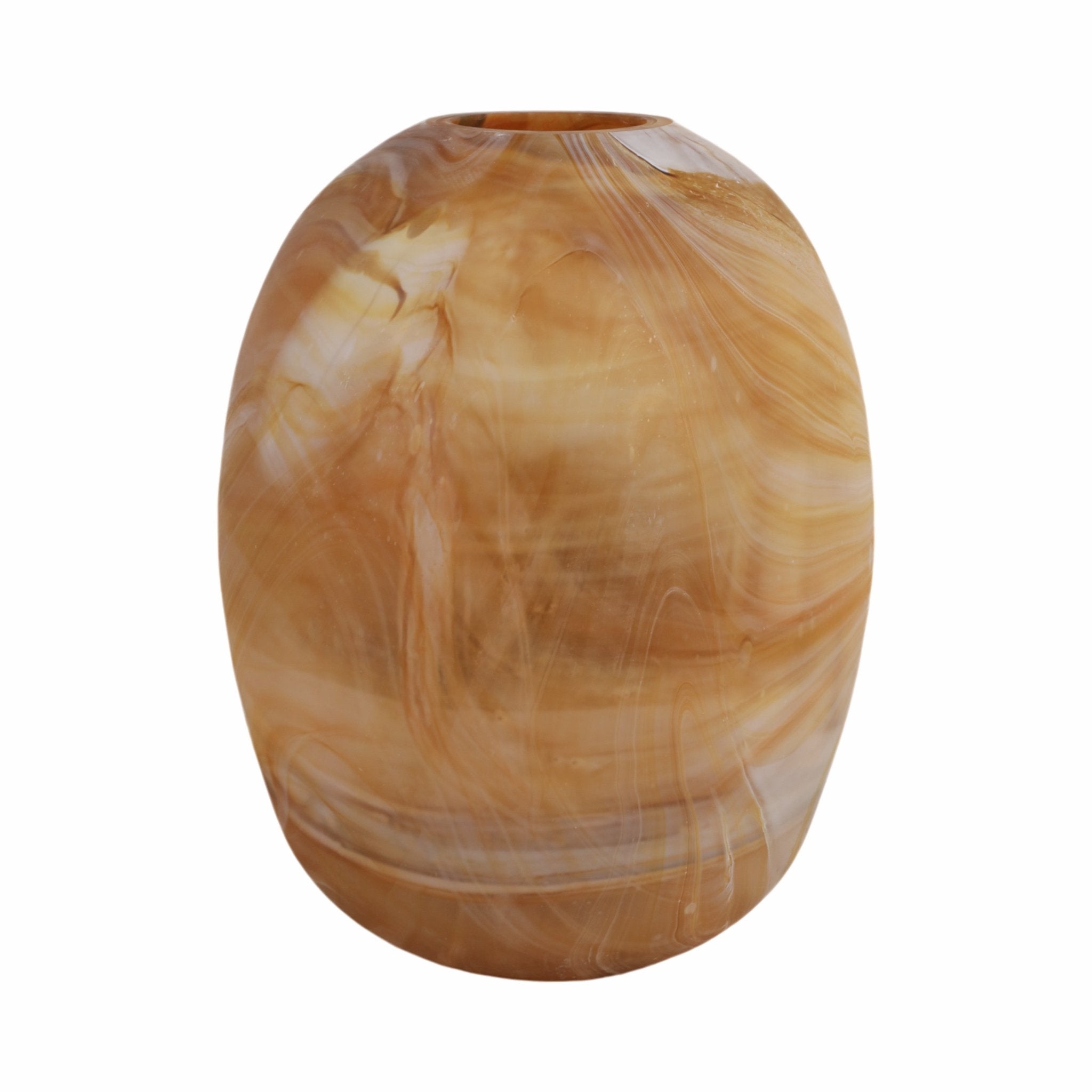 Marseille Brown Glass Vase Vases and Jars| Sagebrook Home