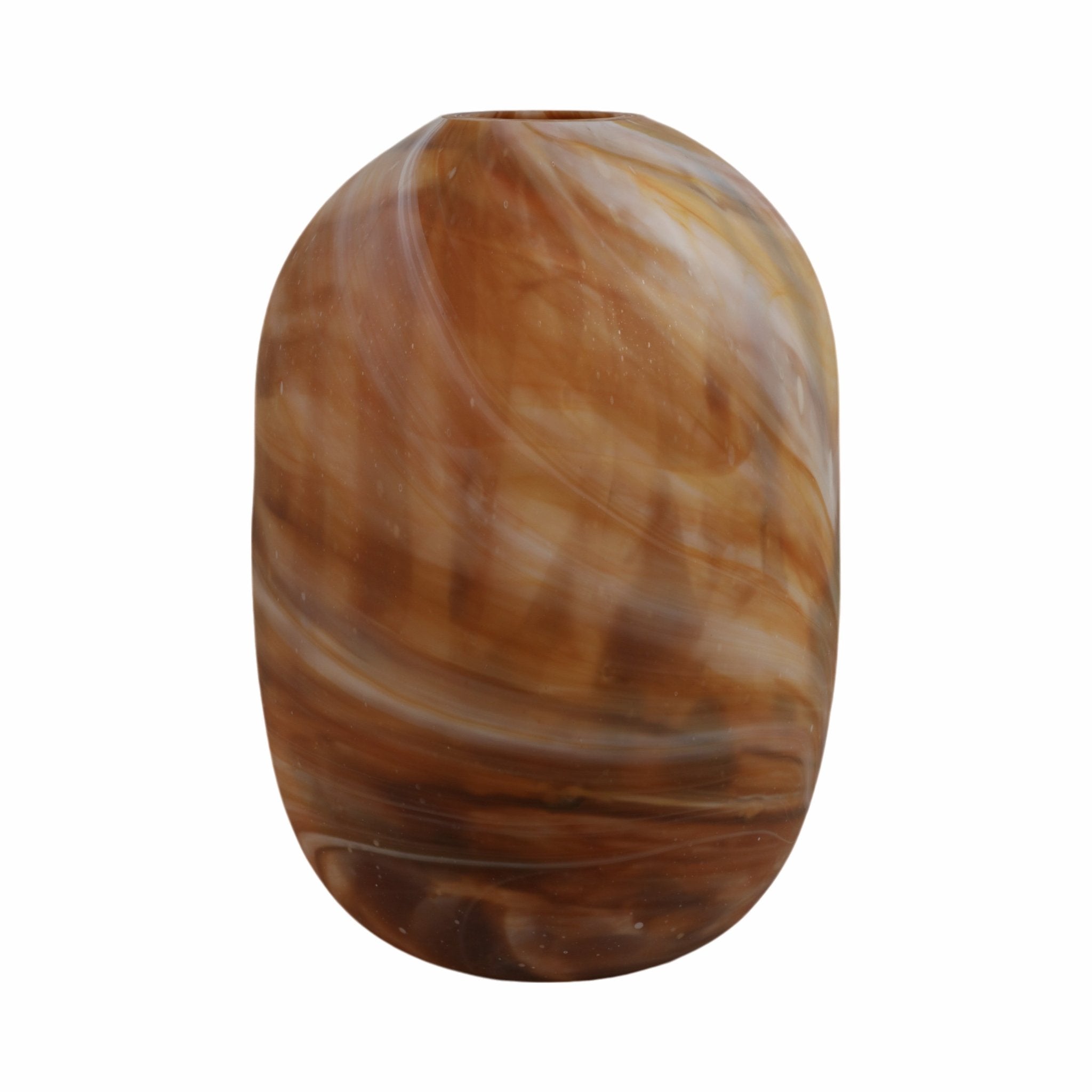 Marseille Brown Glass Vase Vases and Jars| Sagebrook Home