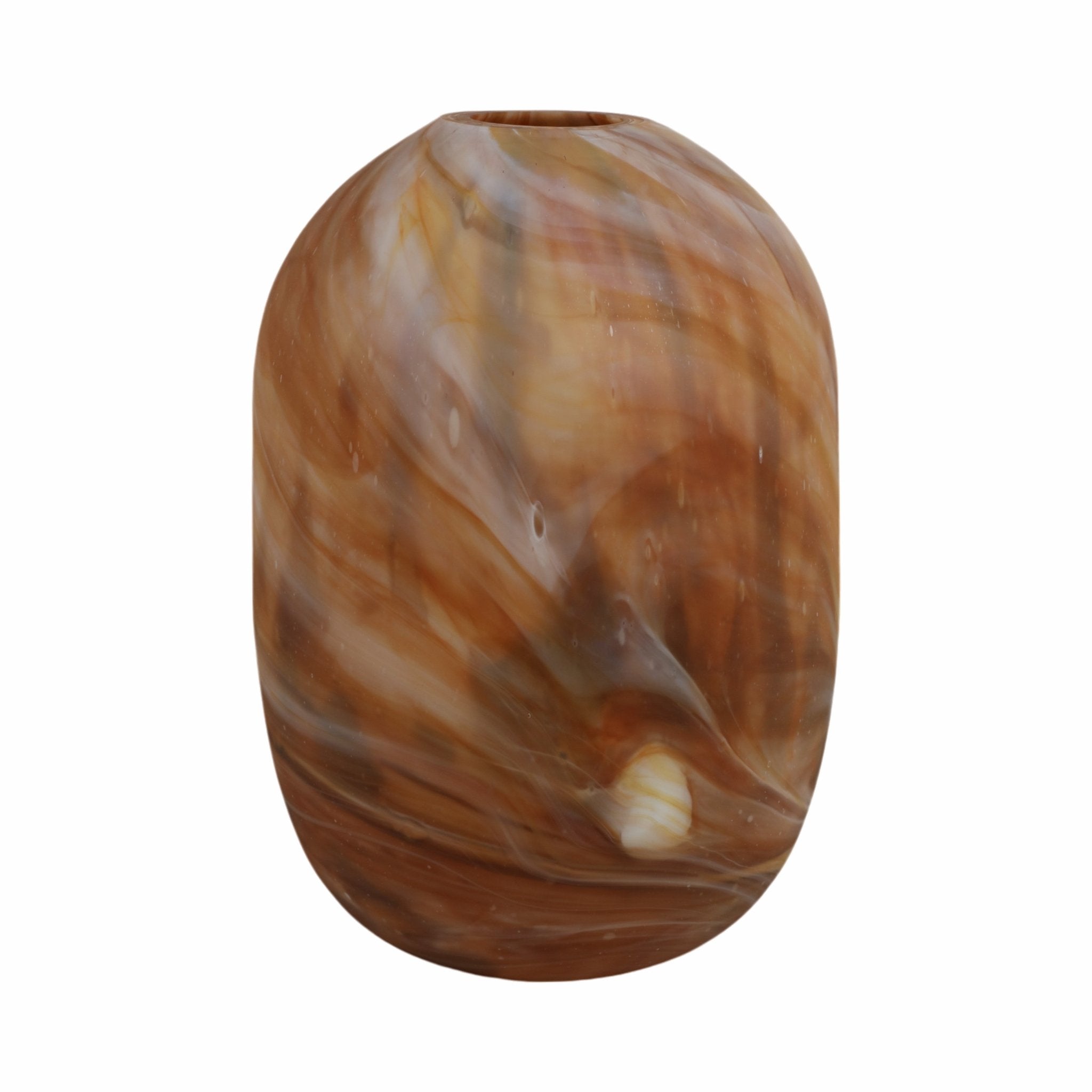 Marseille Brown Glass Vase Vases and Jars| Sagebrook Home