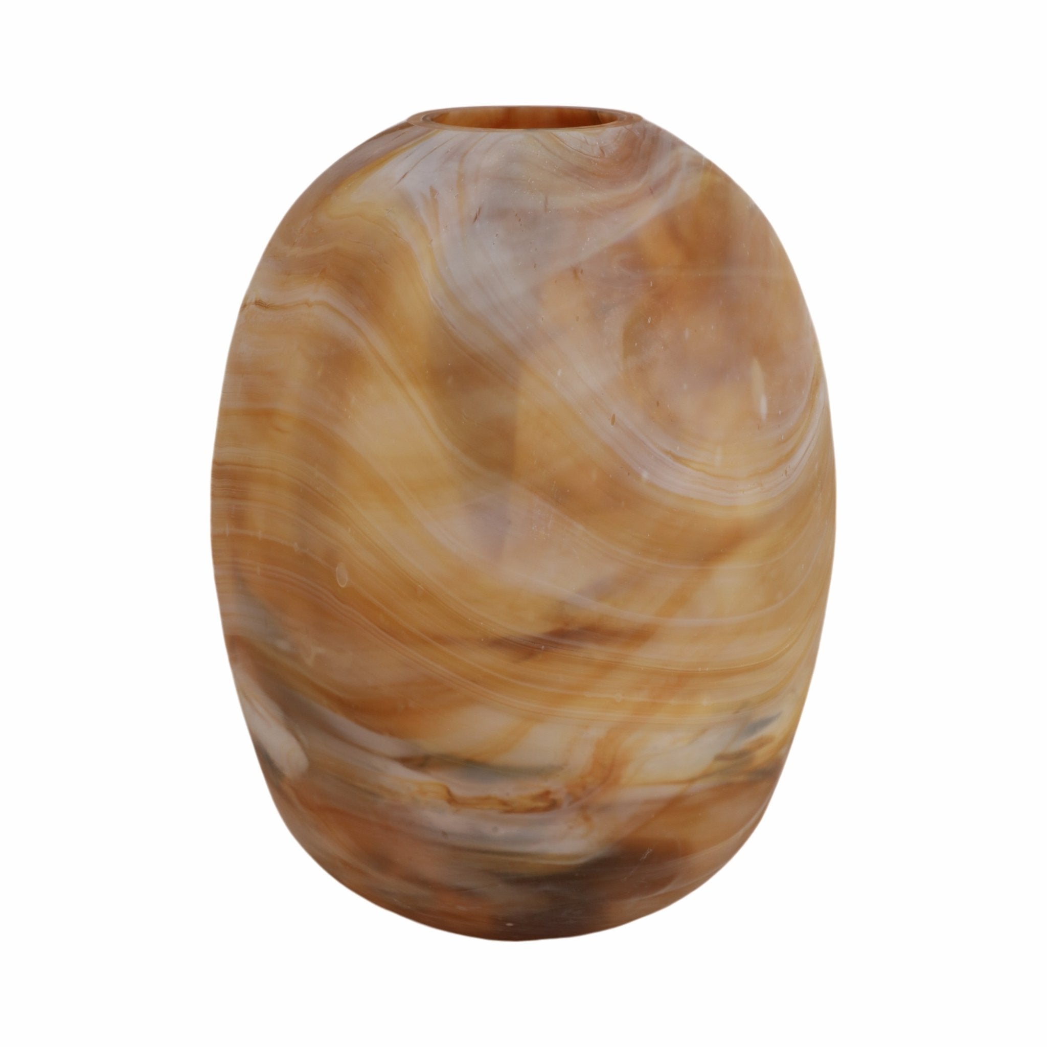 Marseille Brown Glass Vase Vases and Jars| Sagebrook Home
