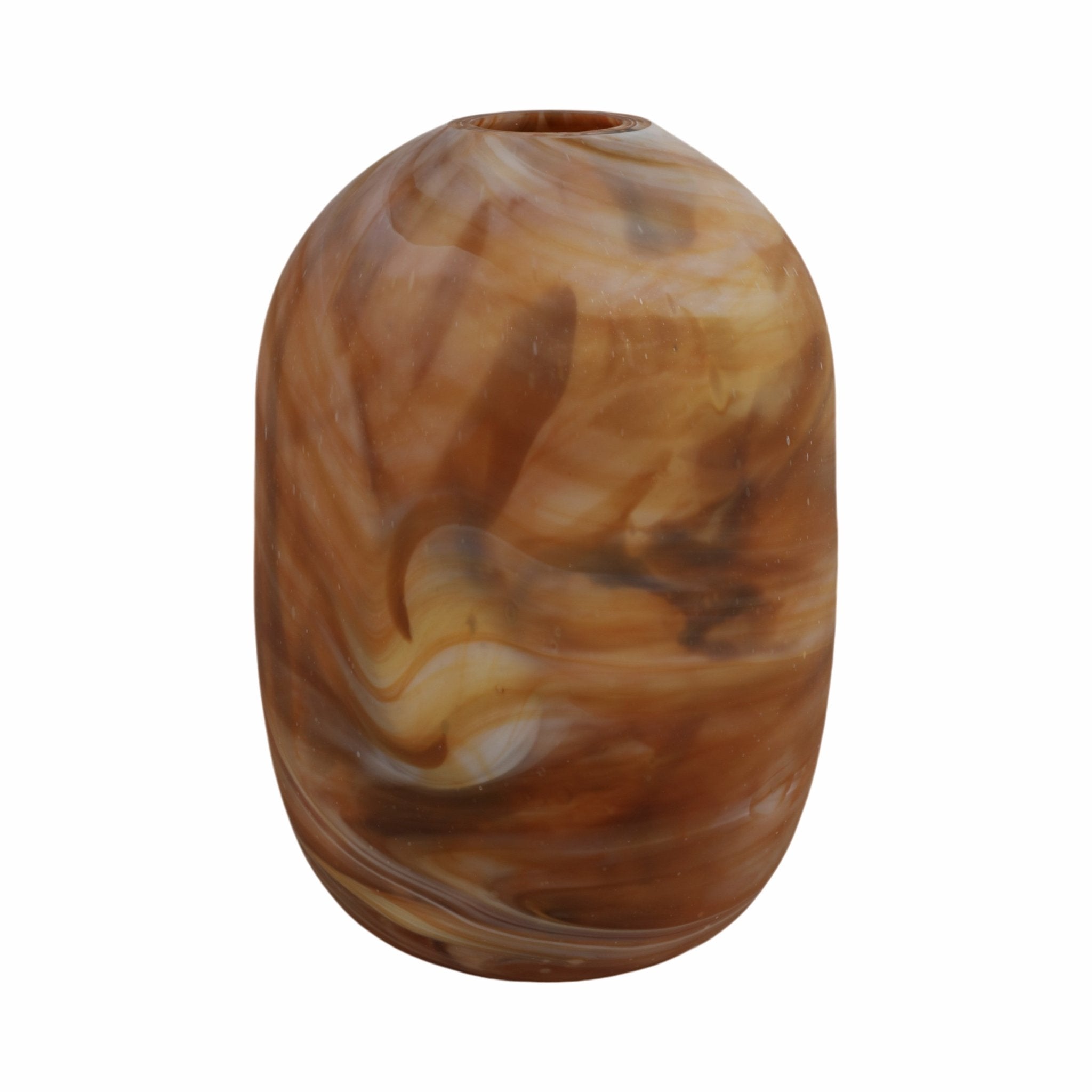 Marseille Brown Glass Vase Vases and Jars| Sagebrook Home