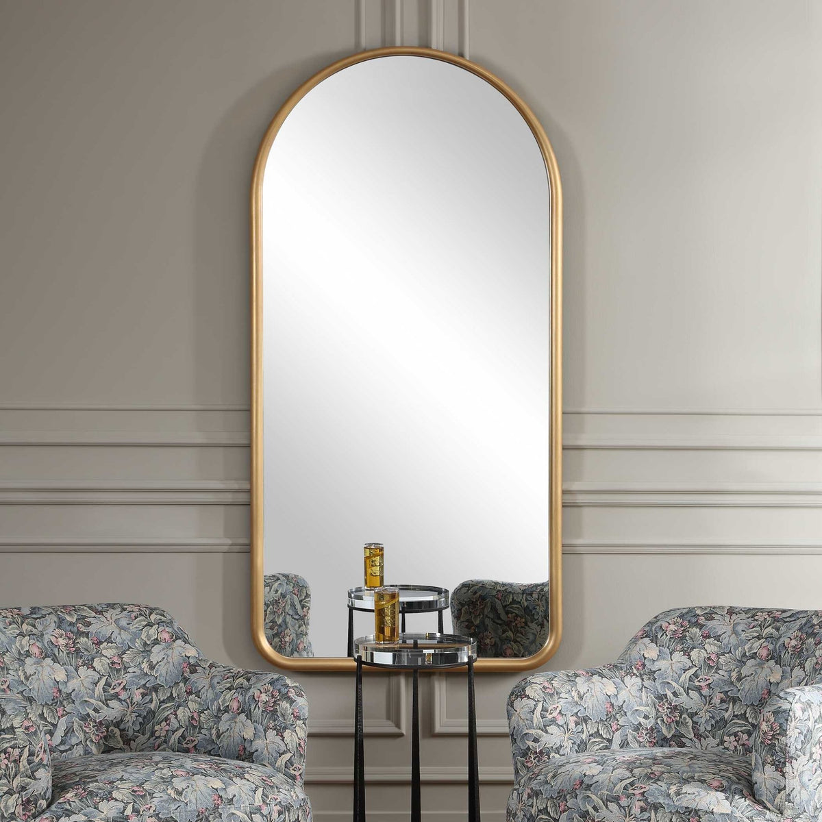 Marvell Gold Arch Mirror Mirrors| Uttermost