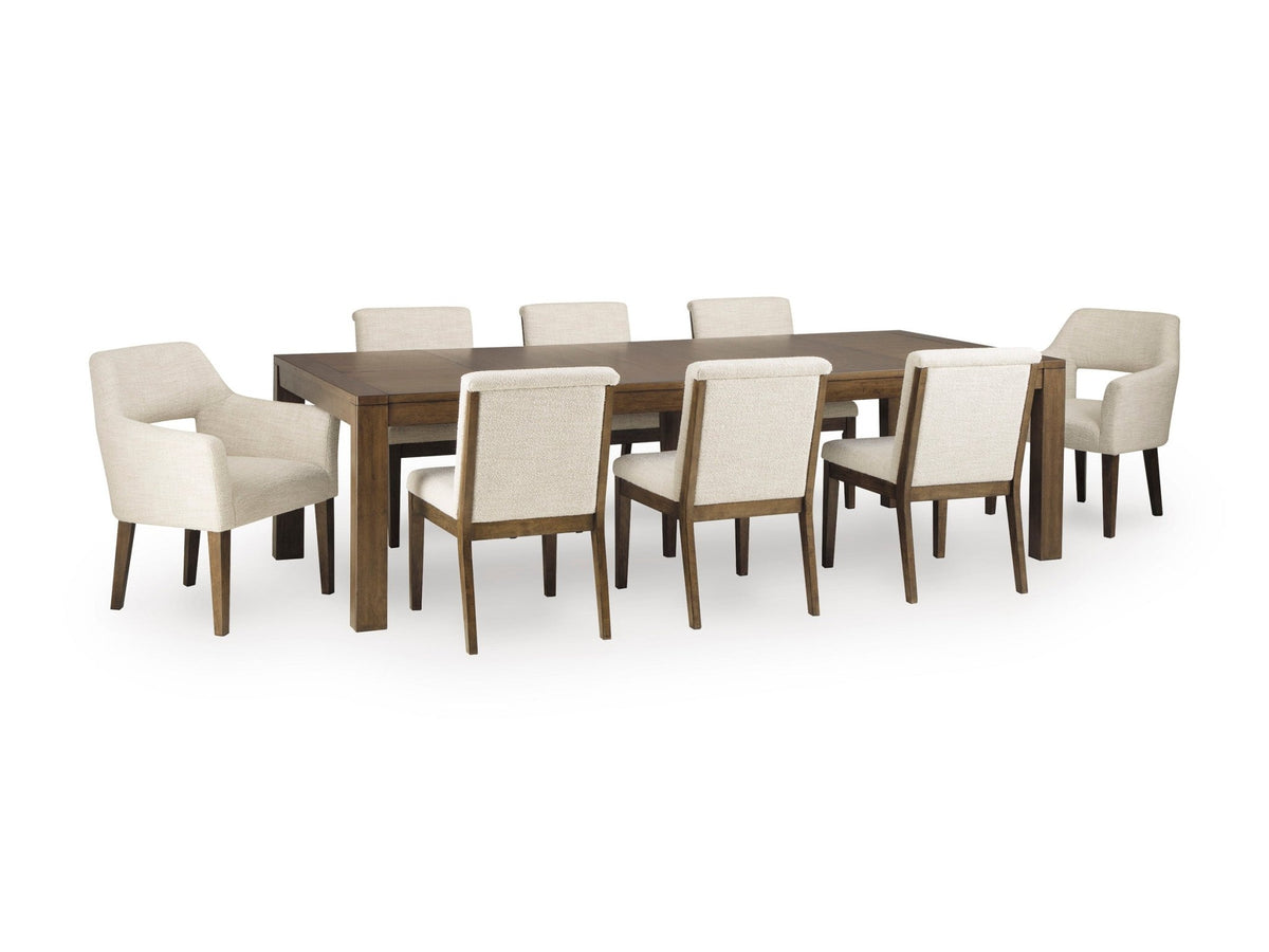 Marxmore RECT Dining Table with 10 chairs Dining Room Sets| Ashley Homestore