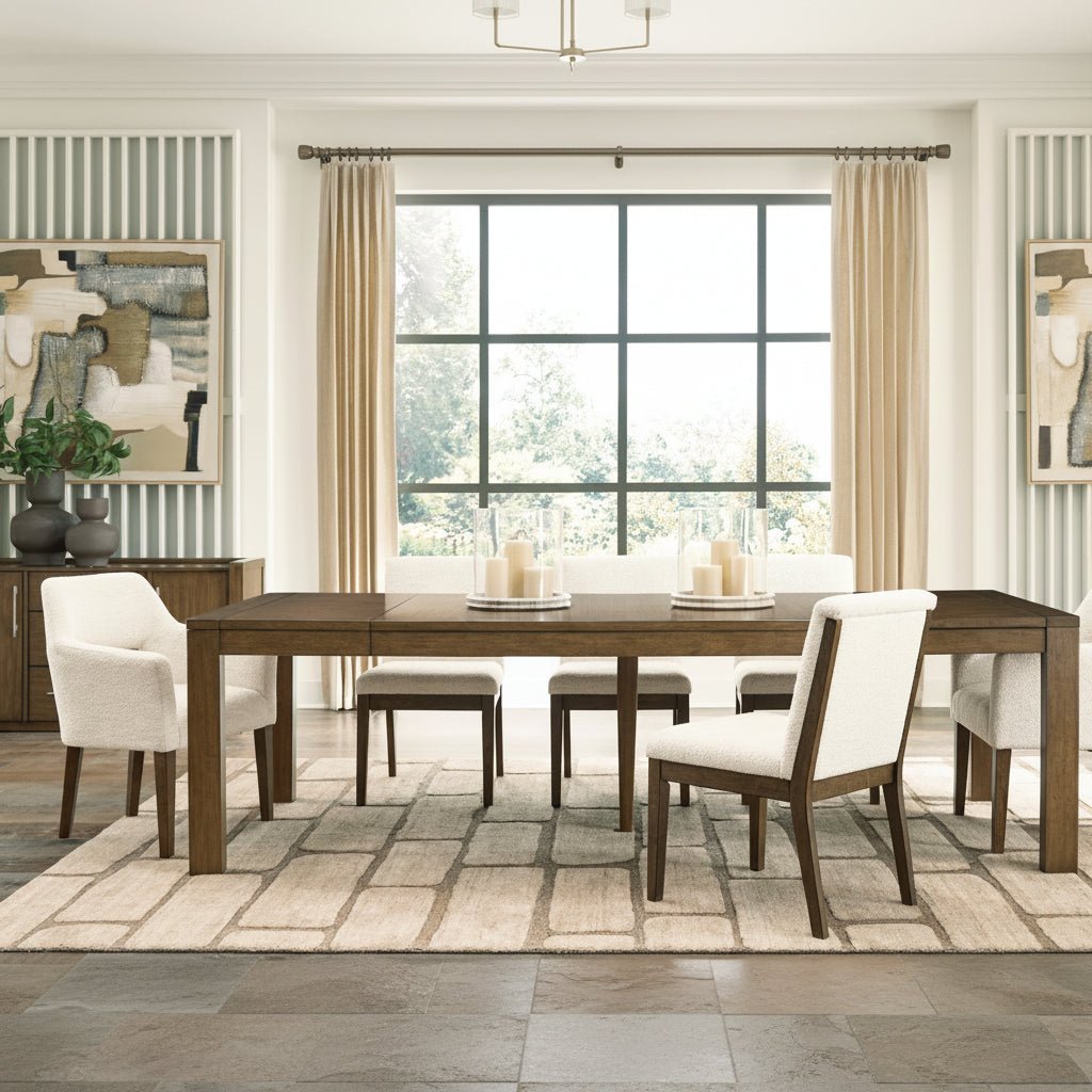 Marxmore RECT Dining Table with 10 chairs Dining Room Sets| Ashley Homestore