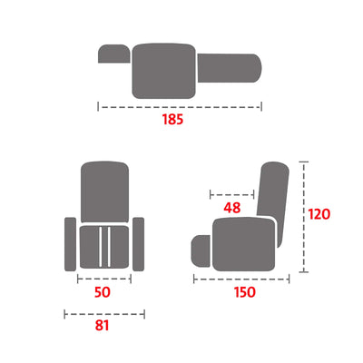 Massage Chair 3D - Al Rugaib Furniture