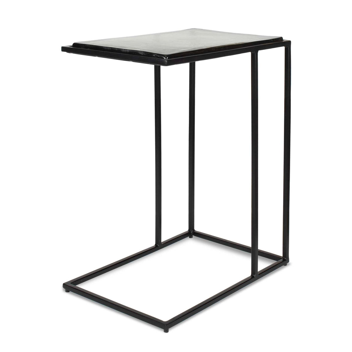 Mateo Glass Top Accent Table Accent & End Tables| Uttermost