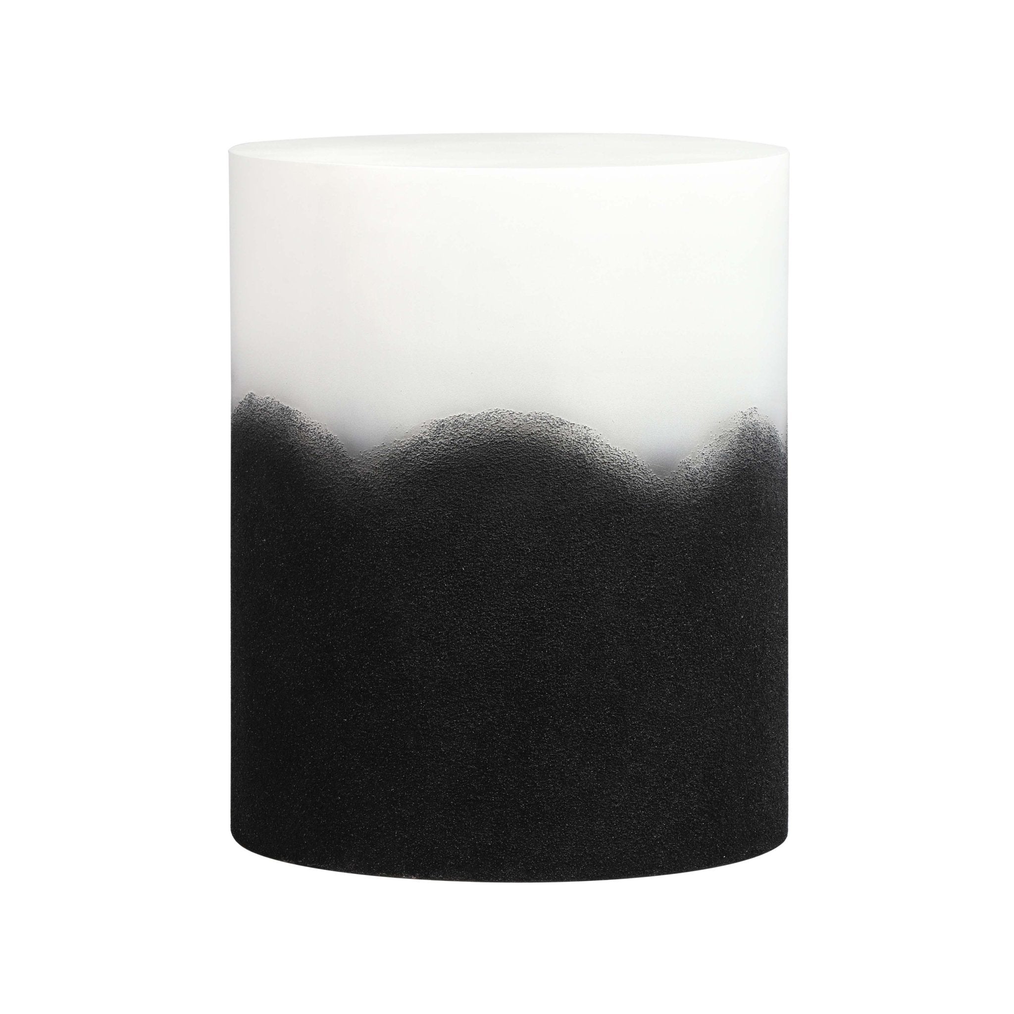 Matra Black and White Side Table End Tables| TOV