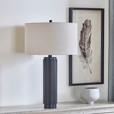 Matt Black Nostalgia Table Lamp - Al Rugaib Furniture