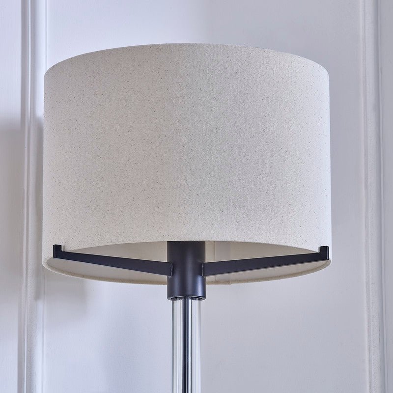 Matt Black Retro Table Lamp - Al Rugaib Furniture