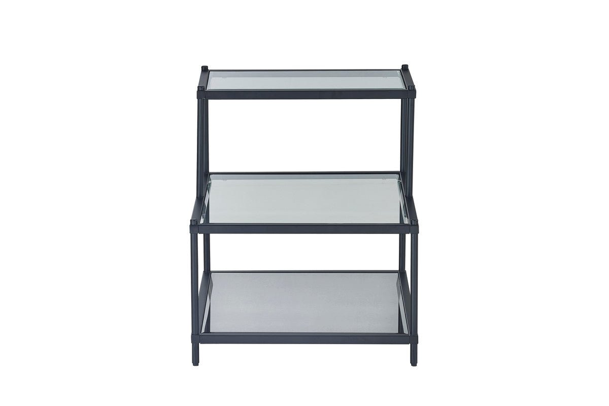 Matt Black Side Table Accent & End Tables| Crestview