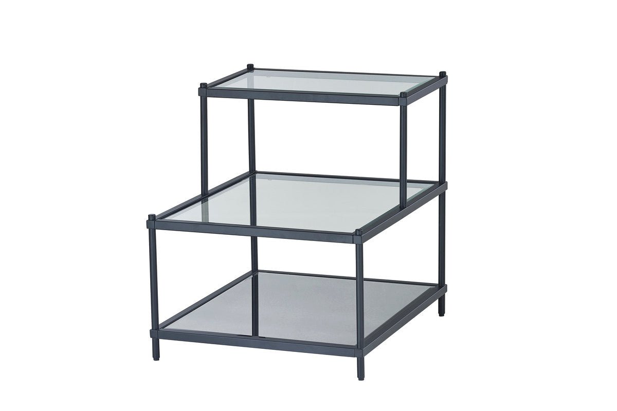 Matt Black Side Table Accent & End Tables| Crestview